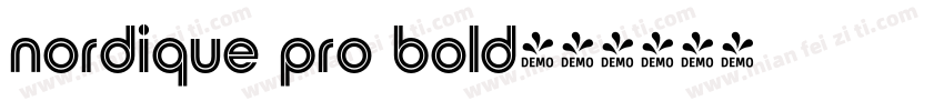 nordique pro bold字体转换